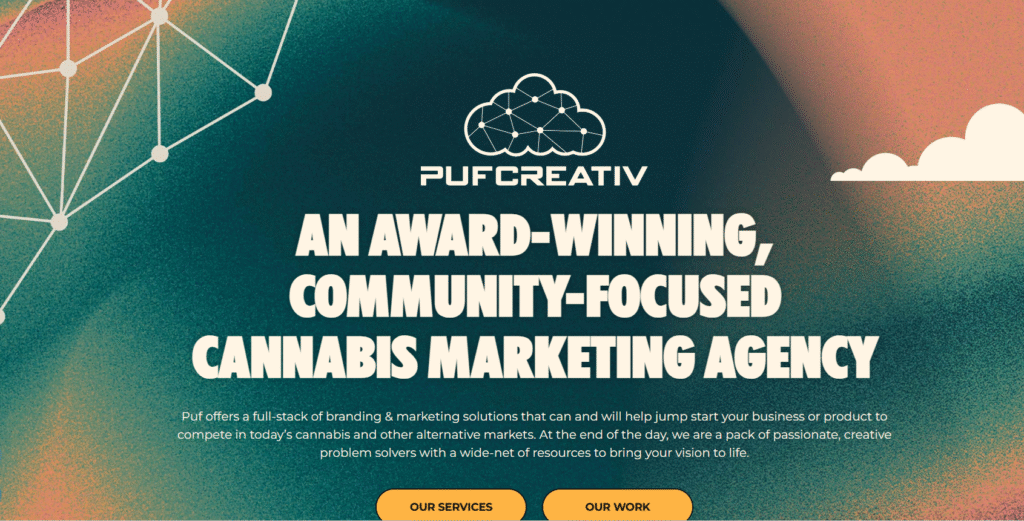 PUFCREATIV: #7 AMONG TOP 15 CANNABIS MARKETING AGENCIES
