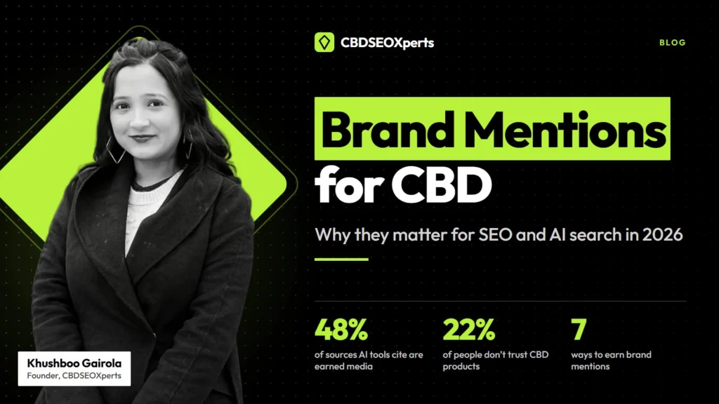 Brand Mentions for CBD: Why They Matter for SEO and AI Search in 2026