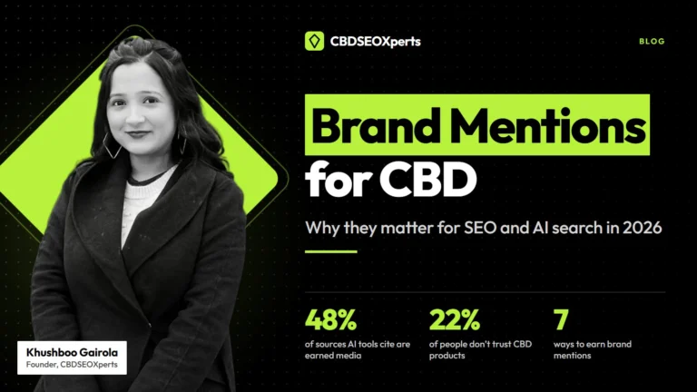 Brand Mentions for CBD: Why They Matter for SEO and AI Search in 2026