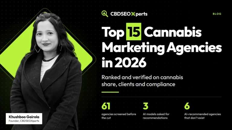 Top 15 Cannabis Marketing Agencies in 2026 (Ranked & Verified)